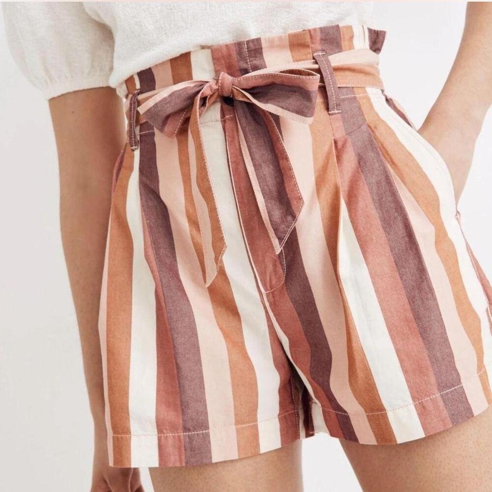 🌺 Madeswell striped shorts
